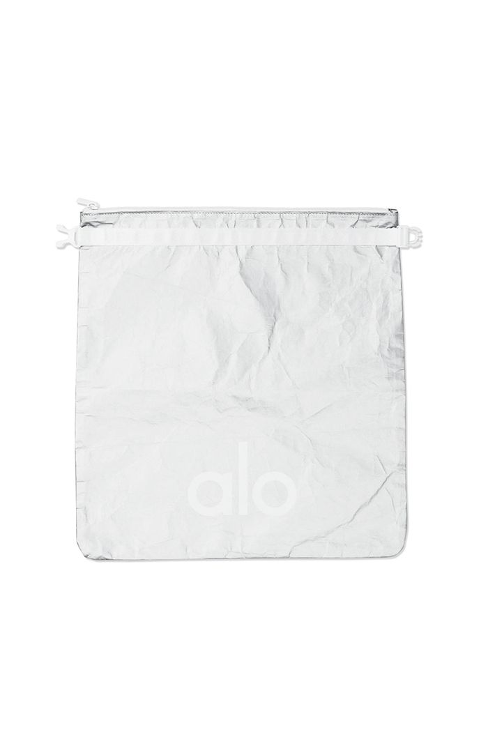 Bolsas Alo Yoga Keep It Dry Fitness Hombre Plateados | 096345SEP