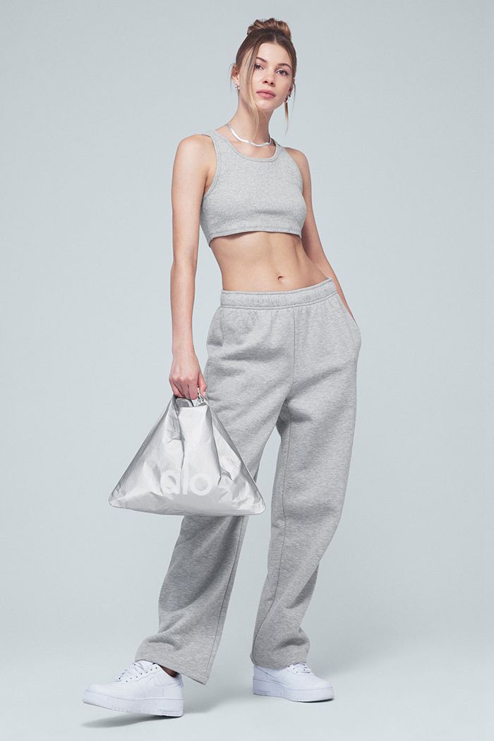 Bolsas Alo Yoga Keep It Dry Fitness Hombre Plateados | 096345SEP