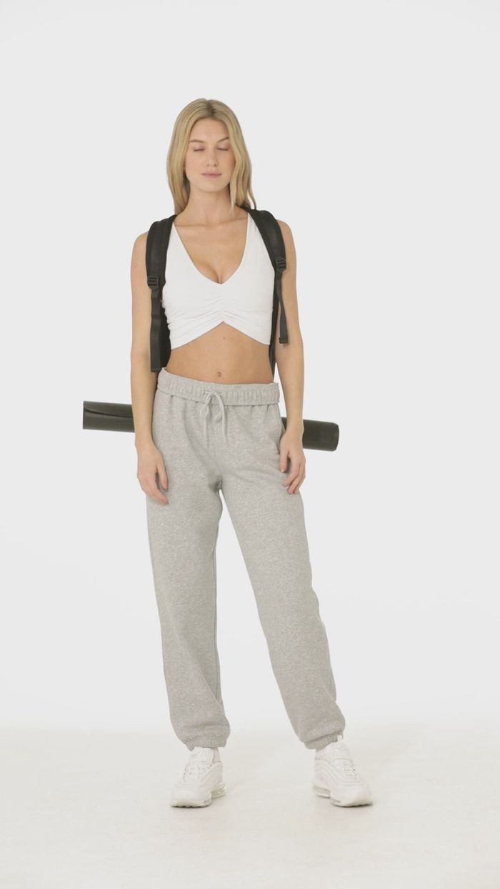 Bolsas Alo Yoga Stow Back Mujer Negros Plateados | 124735ULD