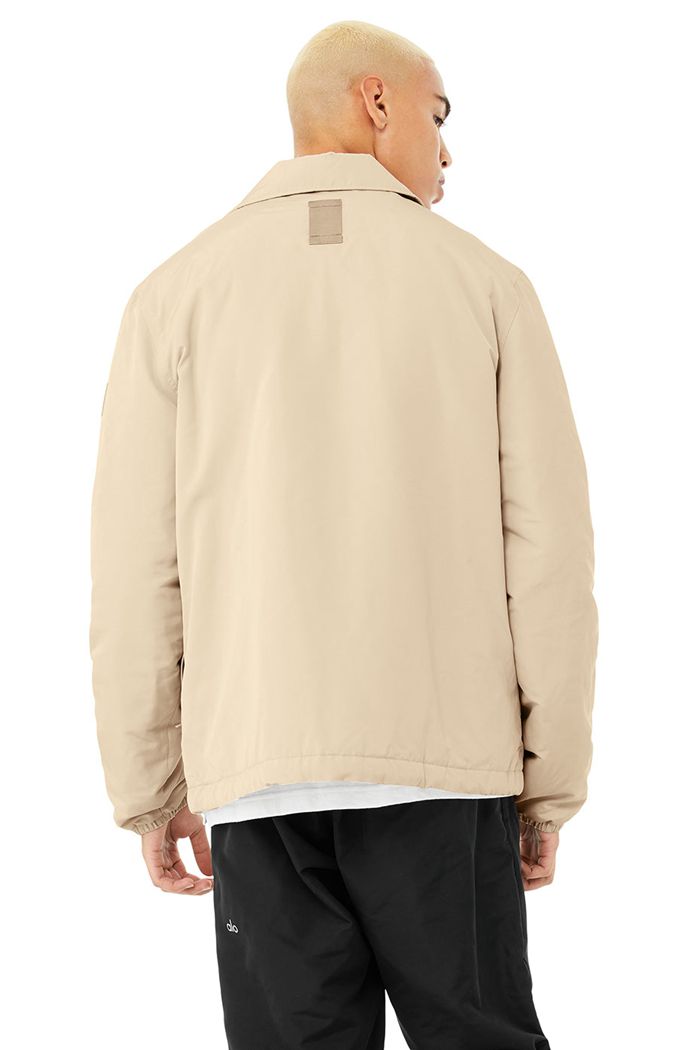 Chaquetas Alo Yoga Legend Hombre Marrom | 754129YNM