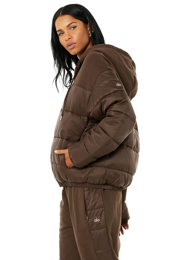 Chaquetas Alo Yoga Mash Up Mujer Negros | 281745VYG