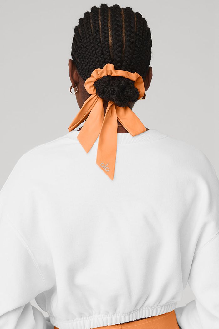 Coletero Alo Yoga Love Knots Tie Mujer Naranjas | 810453OND