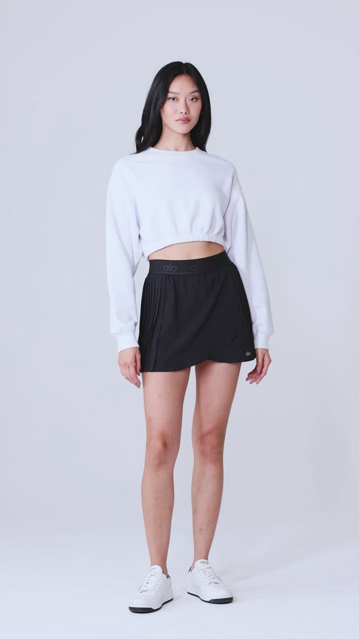 Falda Alo Yoga Aces Tenis Mujer Blancos | 027149GJU