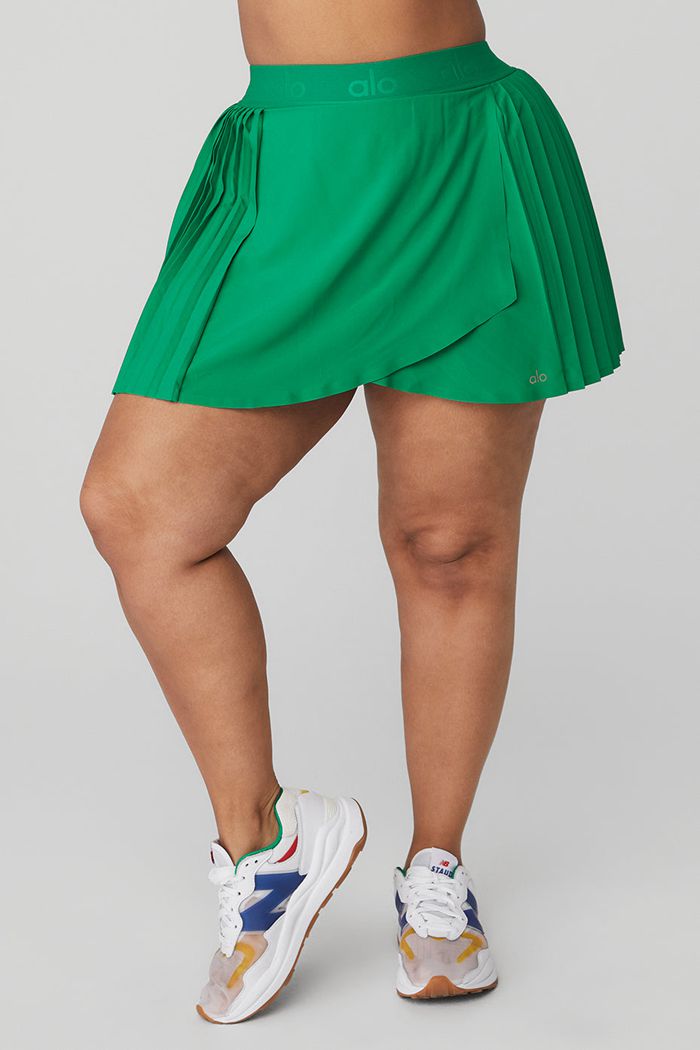 Falda Alo Yoga Aces Tenis Mujer Verdes Turquesa | 892764CSY