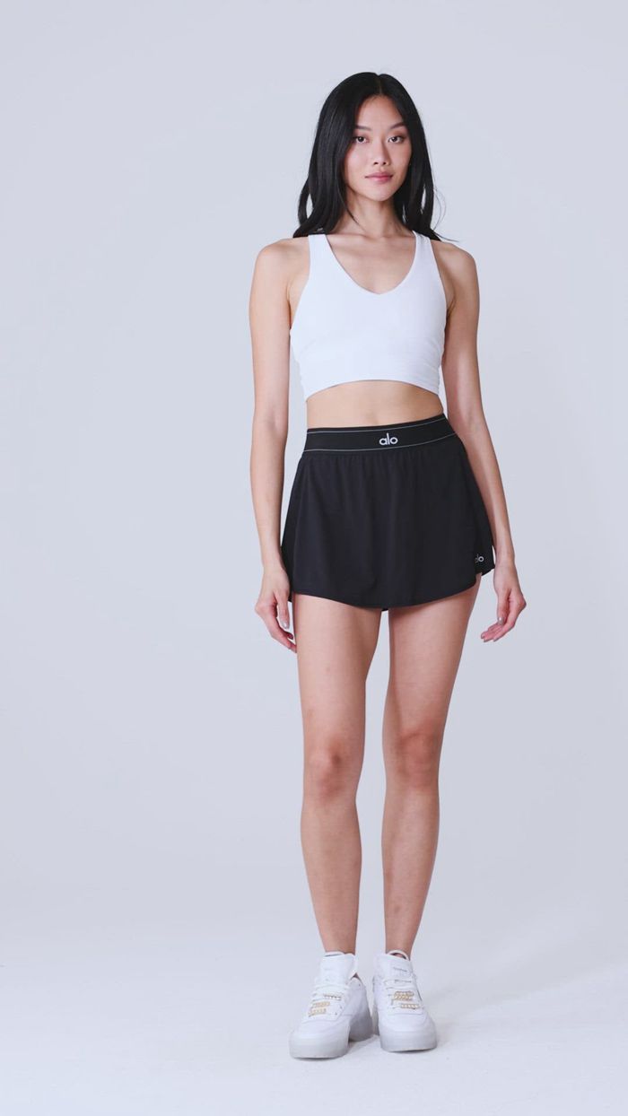 Falda Alo Yoga Match Point Tenis Mujer Rosas Fucsia | 013682GYU