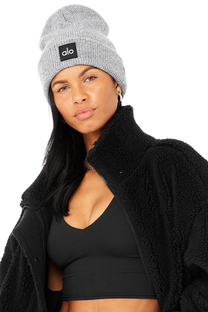 Gorros Alo Yoga Everyday Hombre Grises | 852071NRG