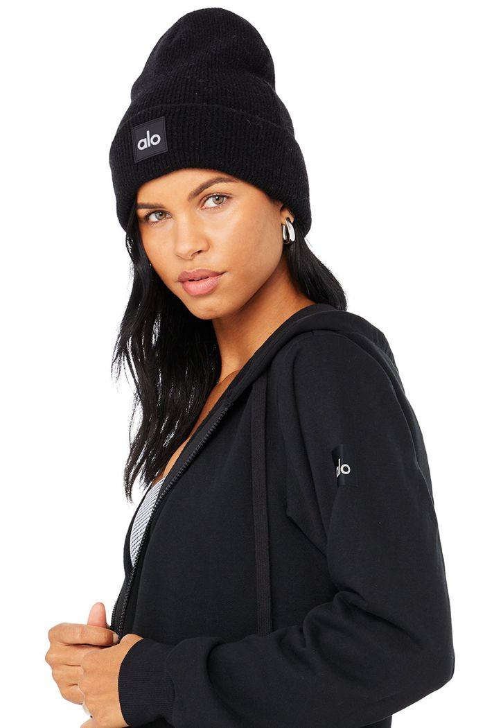 Gorros Alo Yoga Everyday Mujer Negros | 125934ABY