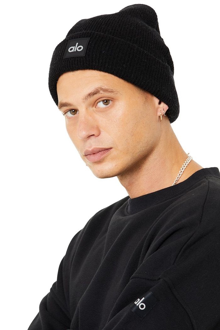 Gorros Alo Yoga Everyday Mujer Negros | 125934ABY