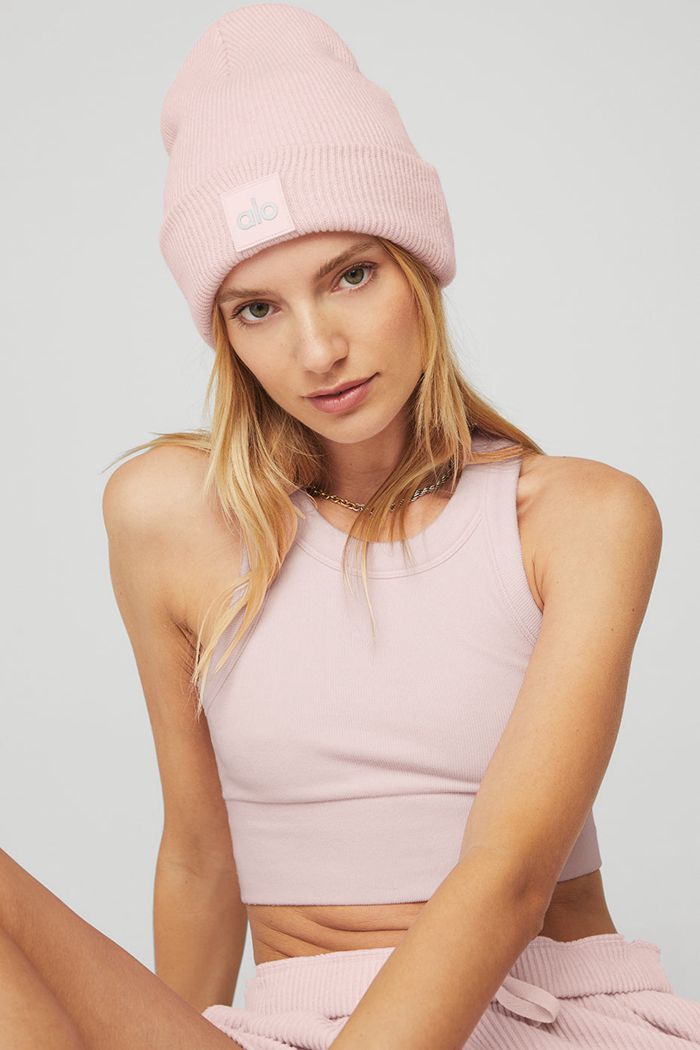Gorros Alo Yoga Everyday Mujer Rosas | 617239ZYP