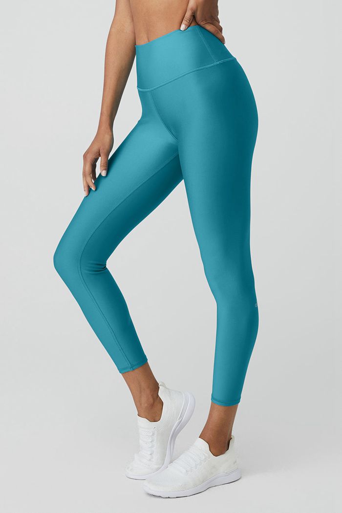 Leggins Alo Yoga 7/8 High-Cintura Airlift Mujer Azules | 145306UND