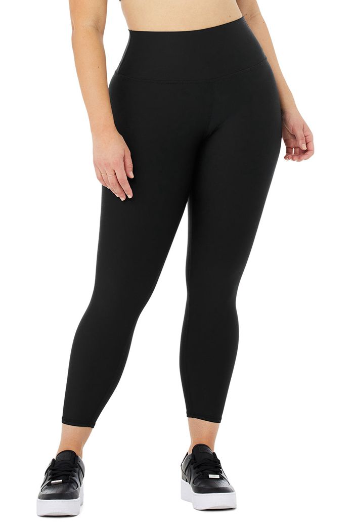Leggins Alo Yoga 7/8 High-Cintura Airlift Mujer Negros | 206458WIG