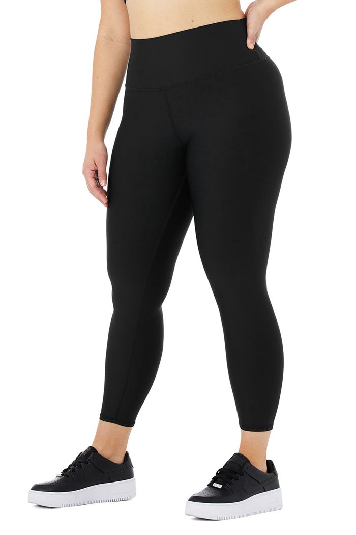 Leggins Alo Yoga 7/8 High-Cintura Airlift Mujer Negros | 206458WIG