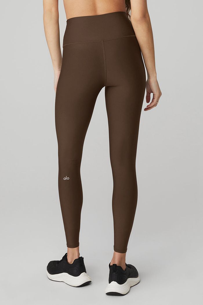 Leggins Alo Yoga 7/8 High-Cintura Airlift Mujer Negros | 471835WJL