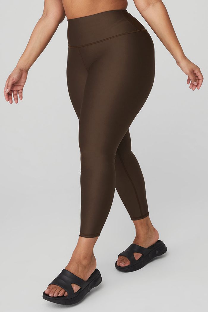 Leggins Alo Yoga 7/8 High-Cintura Airlift Mujer Negros | 471835WJL