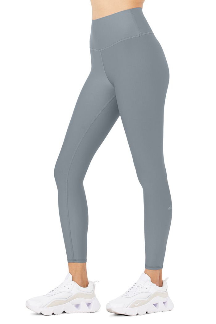 Leggins Alo Yoga 7/8 High-Cintura Airlift Mujer Grises | 714826LJV