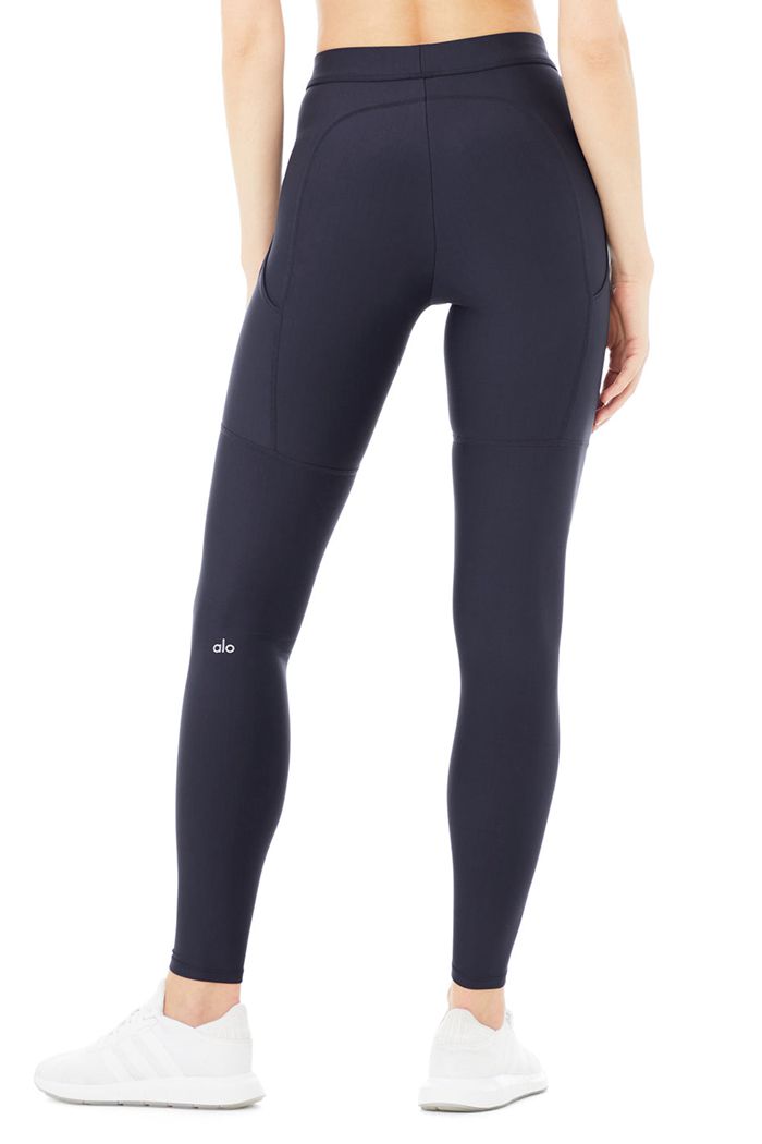 Leggins Alo Yoga High-Cintura 4 Pocket Utility Mujer Negros | 938016KTJ