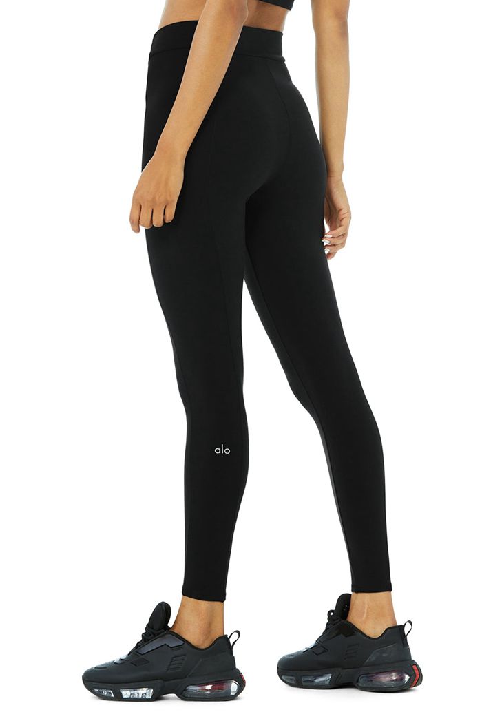 Leggins Alo Yoga High-Cintura 7/8 Visionary Mujer Negros | 165947LXK