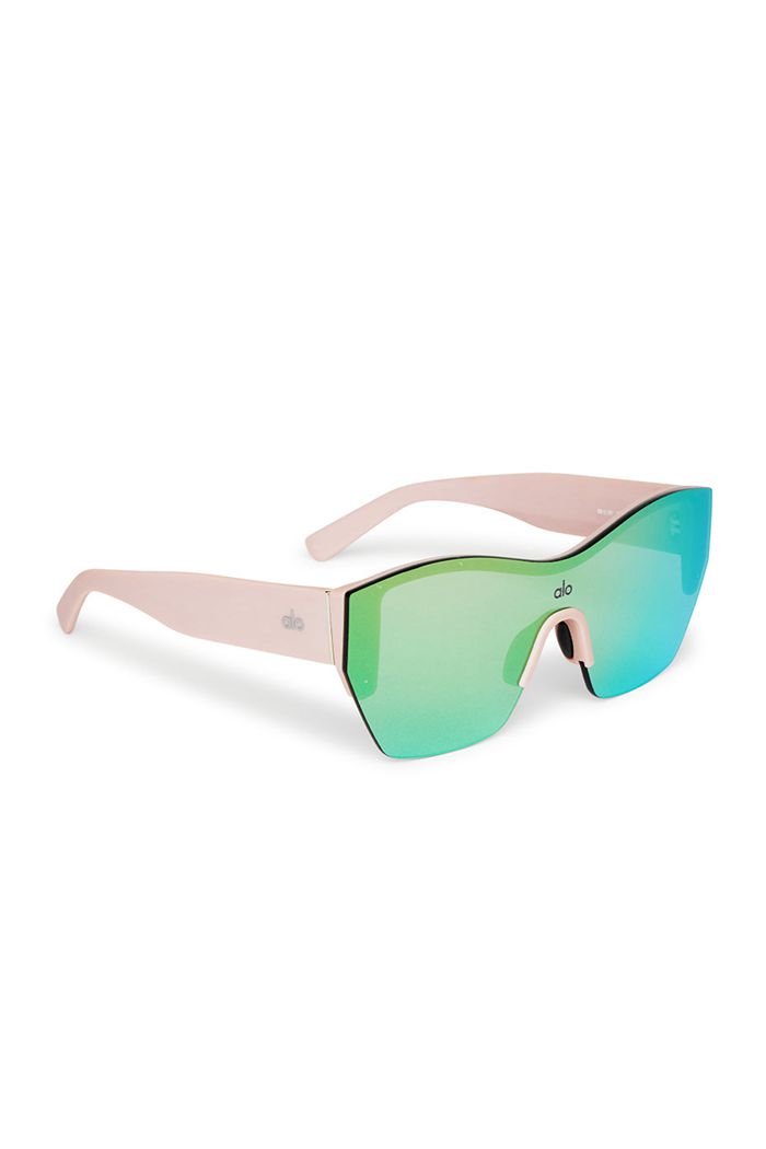 Lentes De Sol Alo Yoga Stunner Mujer Rosas Negros | 537924PIC