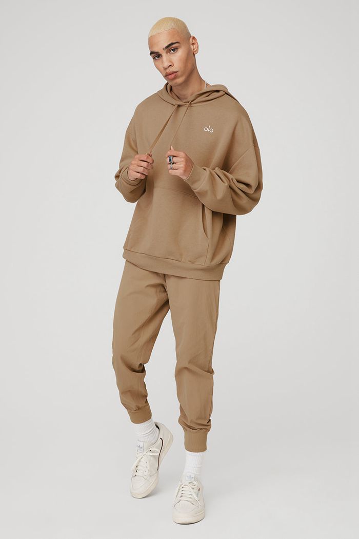 Pantalones Alo Yoga Co-Op 7/8 Hombre Marrom | 514902MOF