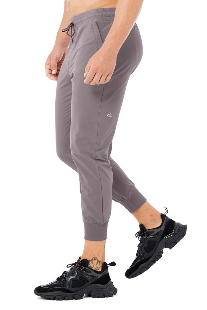 Pantalones Alo Yoga Co-Op 7/8 Hombre Morados | 093416DRS