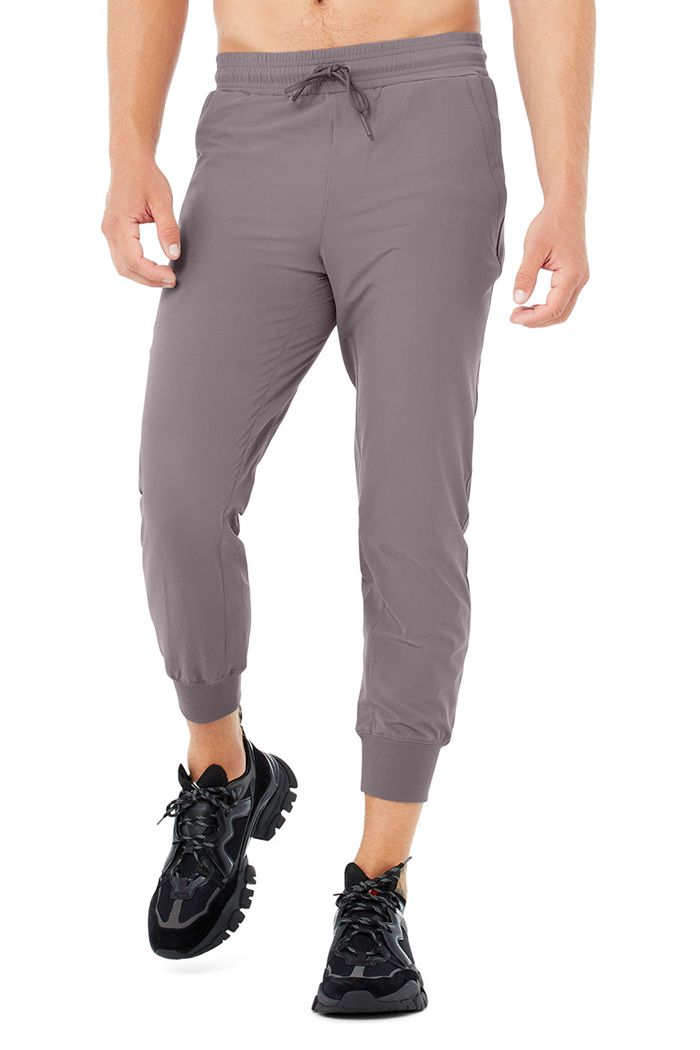 Pantalones Alo Yoga Co-Op 7/8 Hombre Morados | 093416DRS
