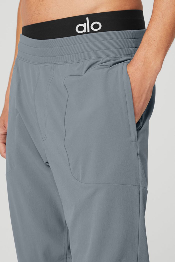 Pantalones Alo Yoga Co-Op Hombre Grises | 679810QXI