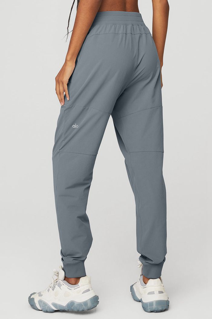 Pantalones Alo Yoga Co-Op Mujer Grises | 816342BWV