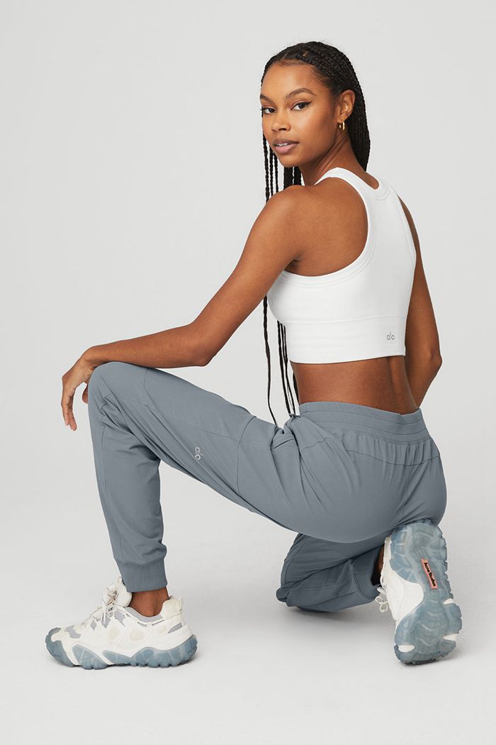 Pantalones Alo Yoga Co-Op Mujer Grises | 816342BWV