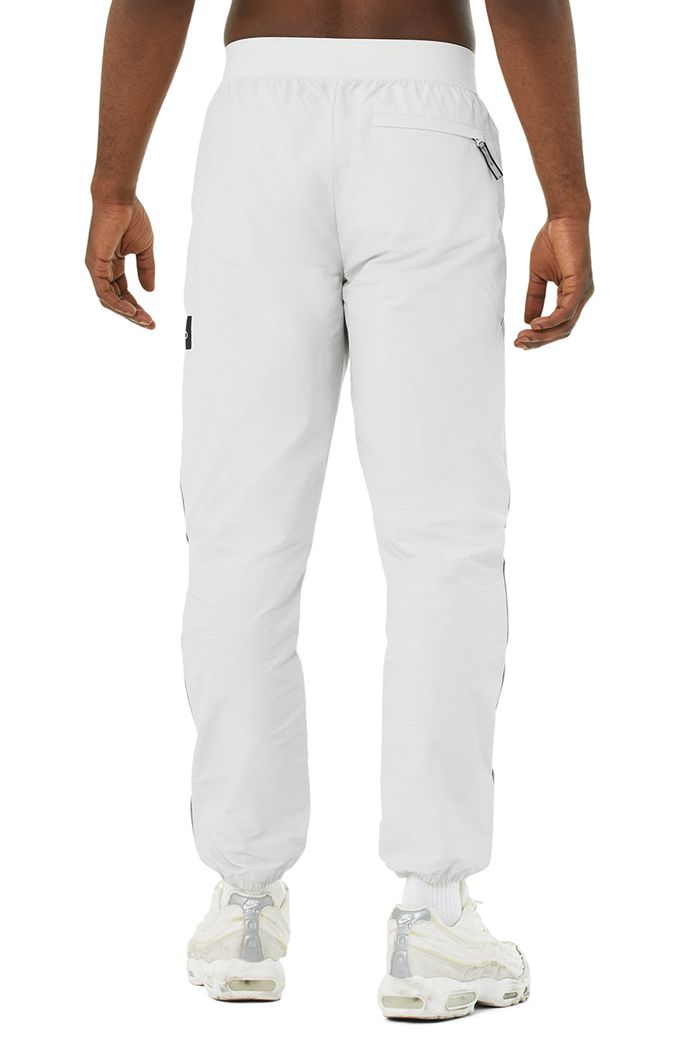 Pantalones Alo Yoga Torrent Pista Sweat Hombre Blancos | 197325NJS