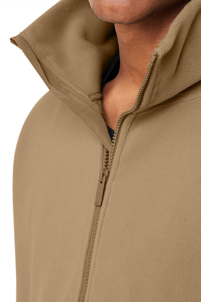 Pullover Alo Yoga 1/2 Zip Mammoth Polar Hombre Marrom | 851479EMW