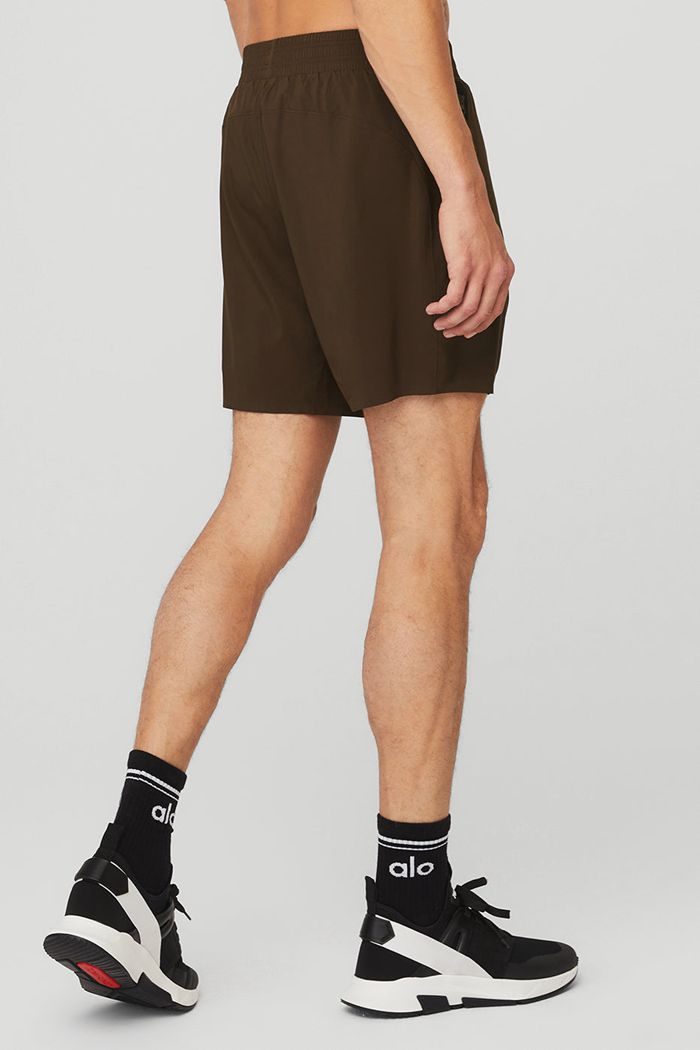 Short Alo Yoga 7'' Advance 2-In-1 Hombre Negros | 807453VUK