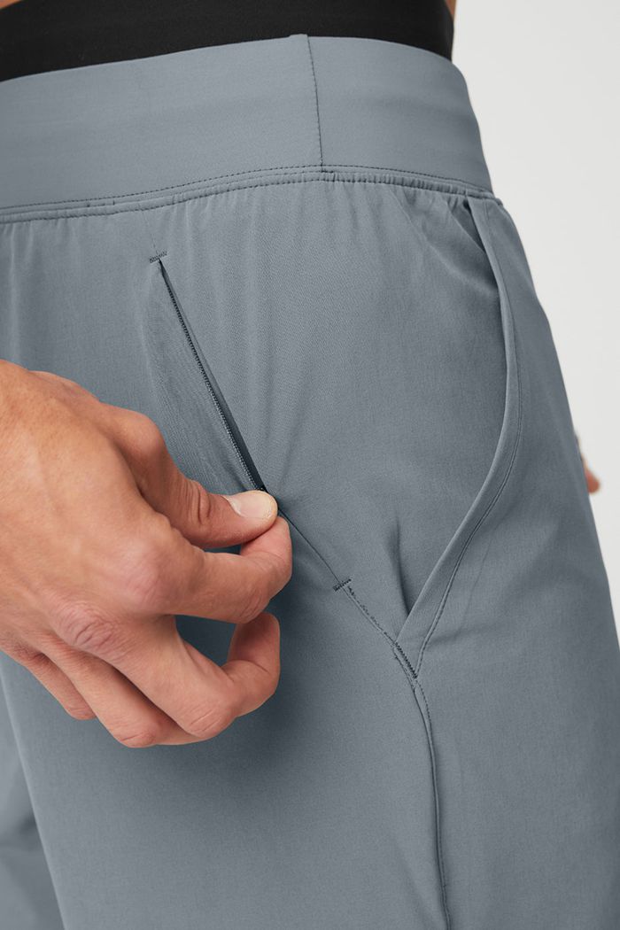 Short Alo Yoga 7'' Repetition Hombre Grises | 614723ZYV