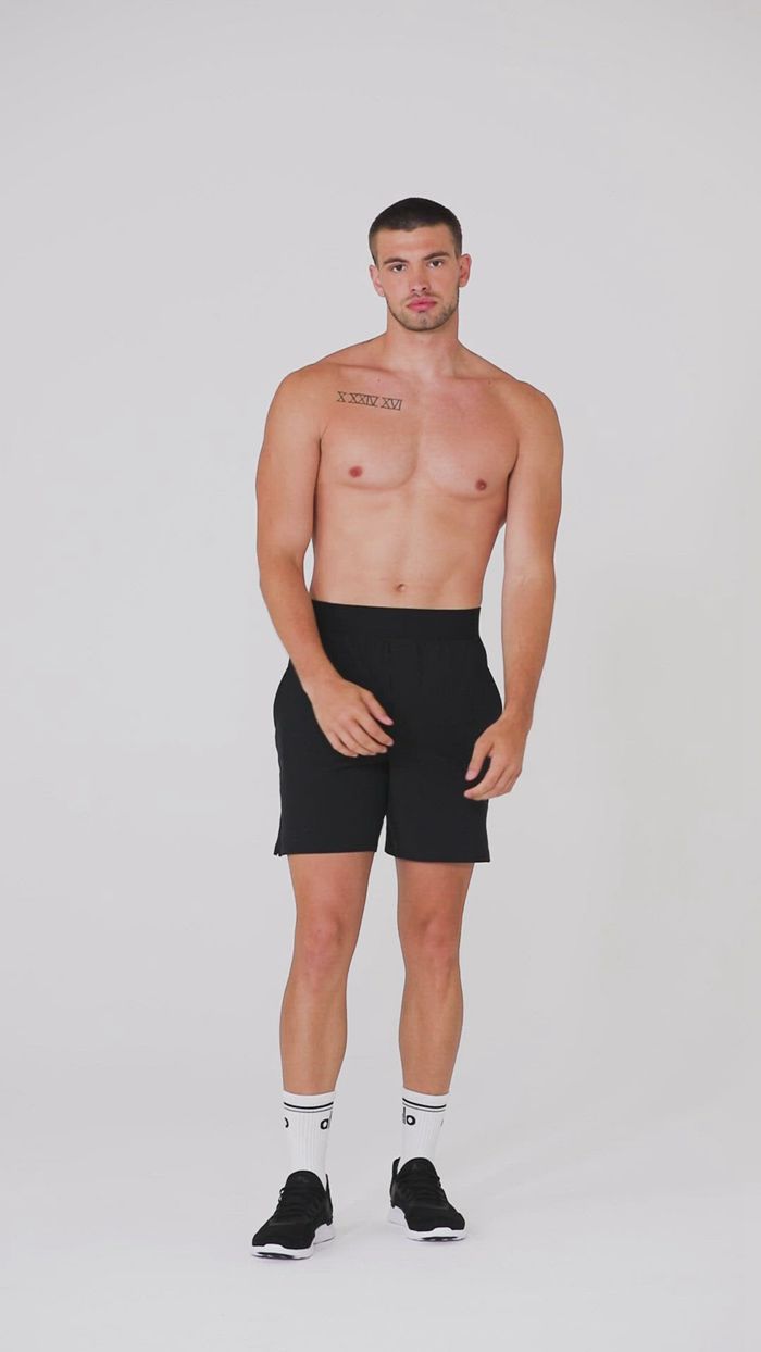 Short Alo Yoga 7'' Repetition Hombre Rojos | 264830QFB