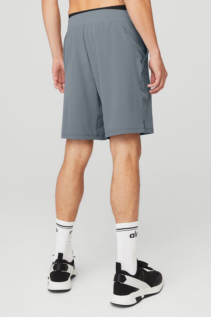 Short Alo Yoga 9'' Repetition Hombre Grises | 820743ARD