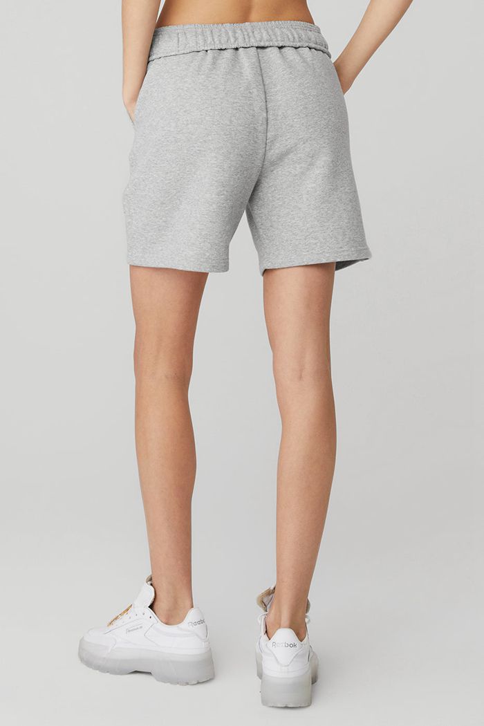 Short Alo Yoga Accolade Sweat Mujer Grises | 431627ZUM