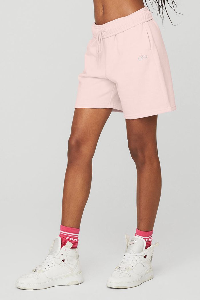 Short Alo Yoga Accolade Sweat Mujer Rosas | 342967ICE