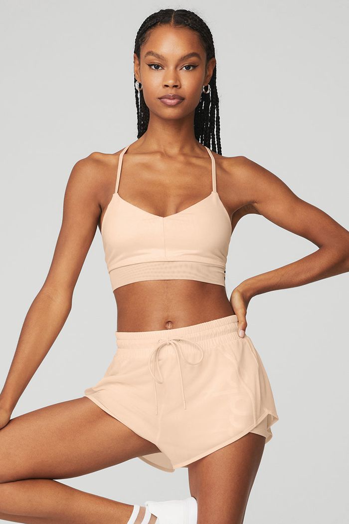 Short Alo Yoga Ambience Mujer Blancos | 092815USM