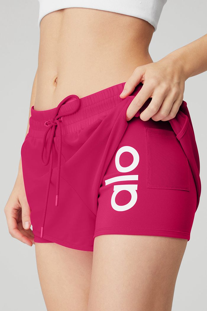 Short Alo Yoga Ambience Mujer Blancos | 620379HNL