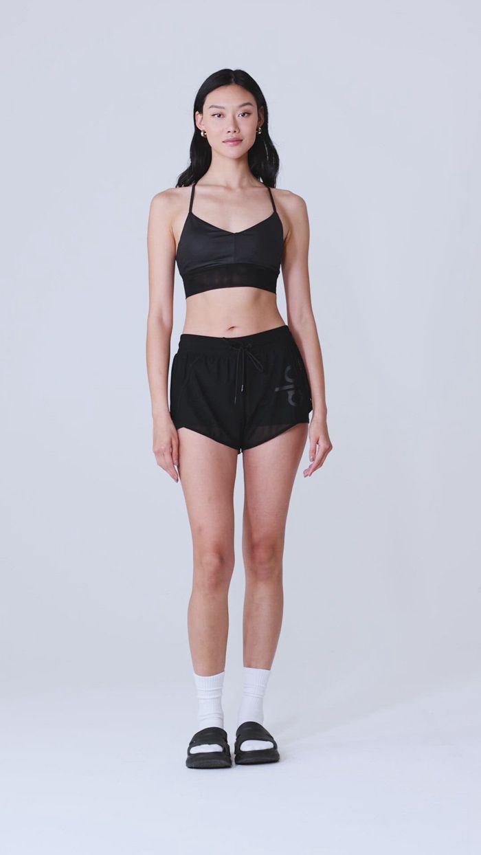 Short Alo Yoga Ambience Mujer Blancos | 620379HNL