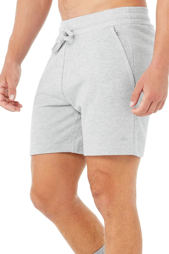 Short Alo Yoga Chill Hombre Grises | 069173KLU