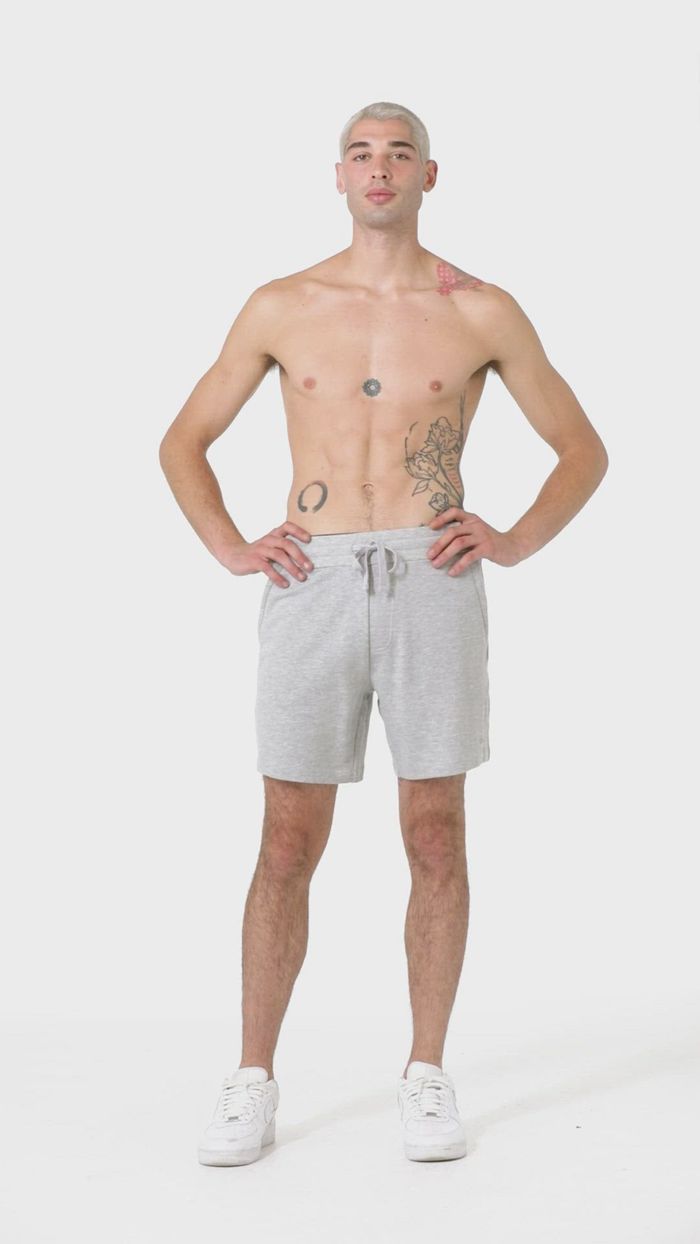 Short Alo Yoga Chill Hombre Grises | 069173KLU