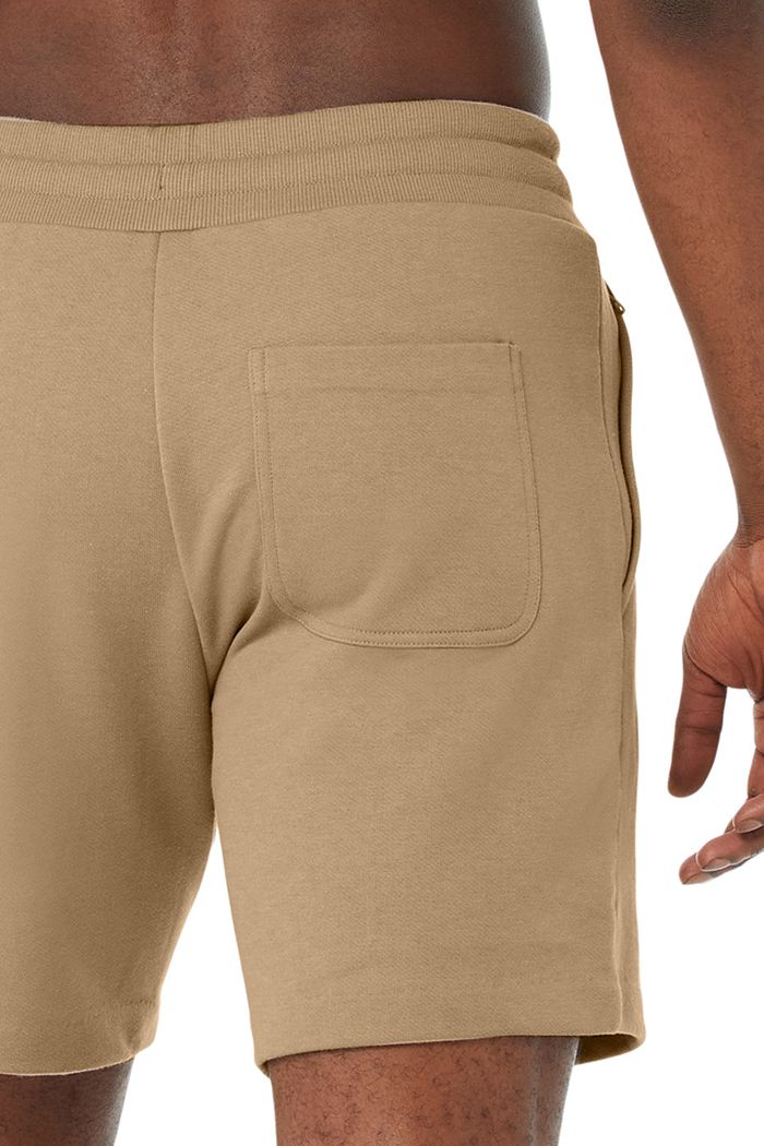 Short Alo Yoga Chill Hombre Marrom | 753620CUO