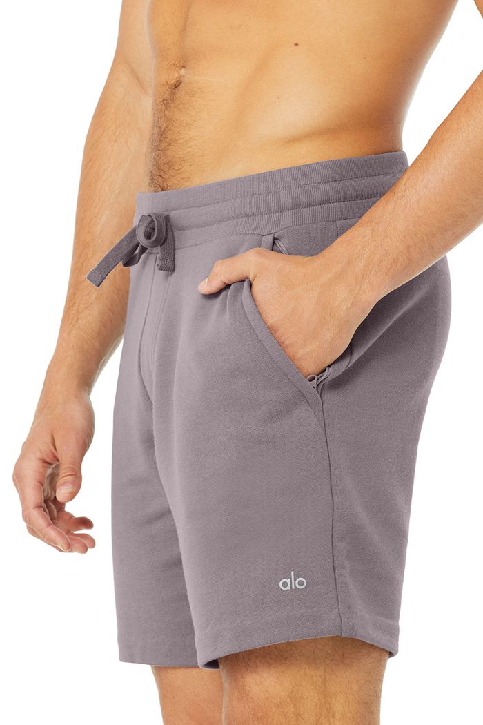 Short Alo Yoga Chill Hombre Morados | 053821RBD