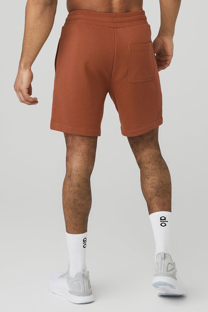 Short Alo Yoga Chill Hombre Rojos | 283694XPI