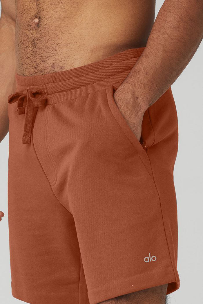 Short Alo Yoga Chill Hombre Rojos | 283694XPI