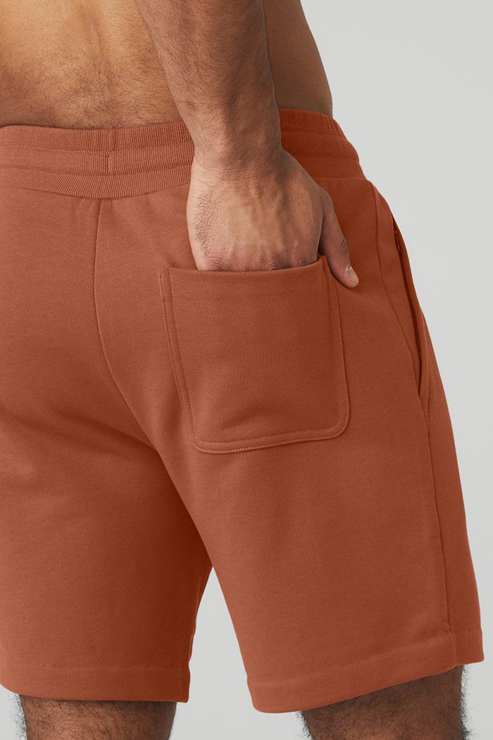 Short Alo Yoga Chill Hombre Rojos | 283694XPI