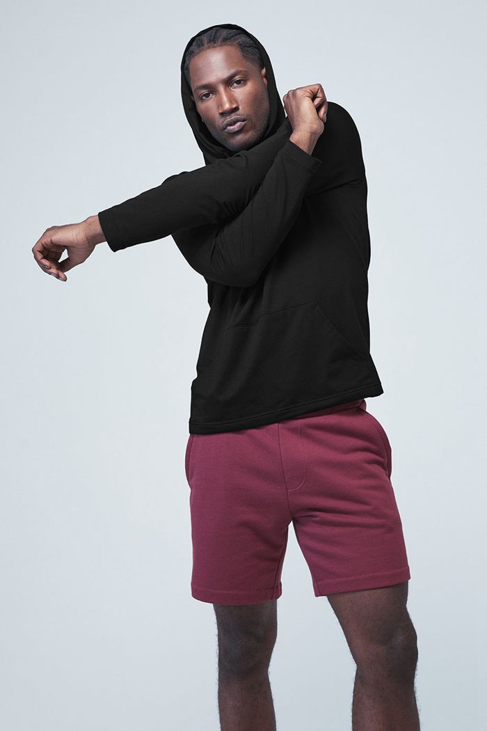 Short Alo Yoga Chill Hombre Rojos | 316582KSF