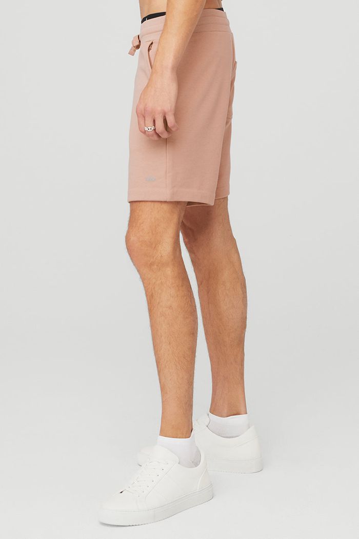 Short Alo Yoga Chill Hombre Rosas | 365701ZUG