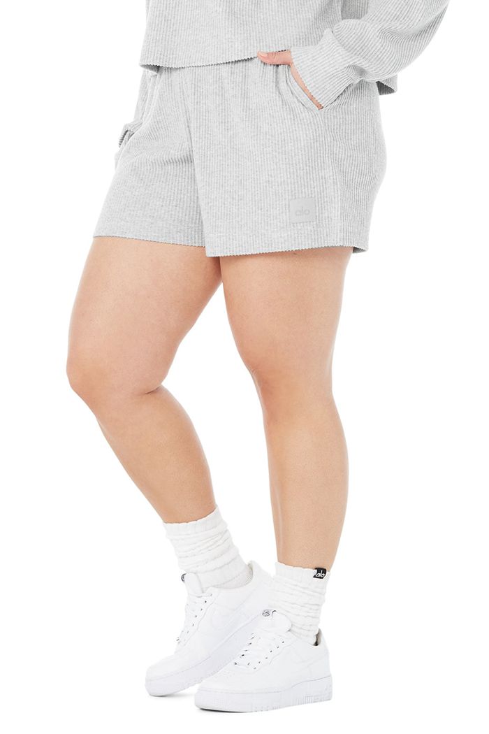 Short Alo Yoga Muse Mujer Grises | 249701XSM