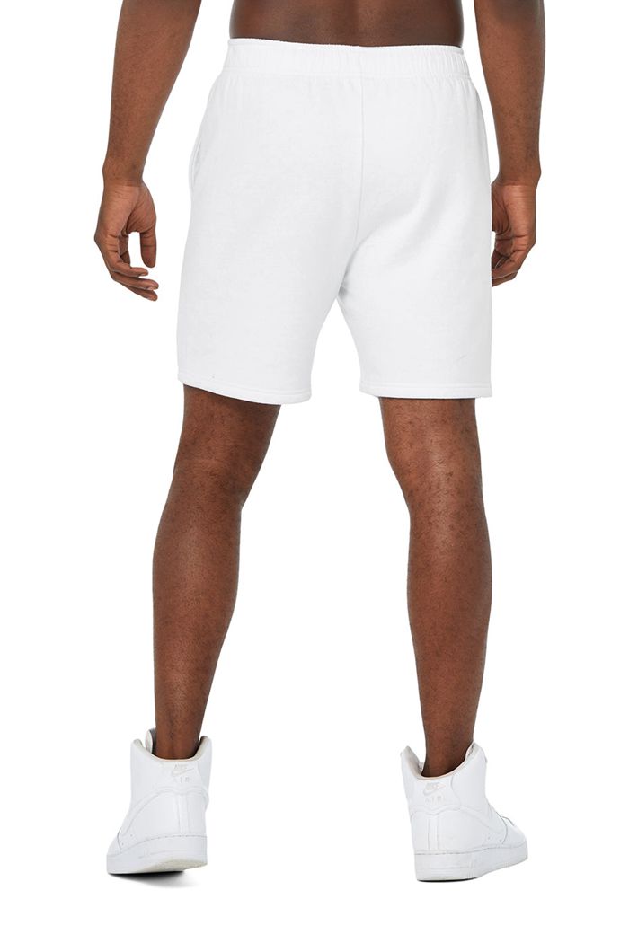 Short Alo Yoga Pride Accolade Sweat Hombre Blancos | 418975AMN